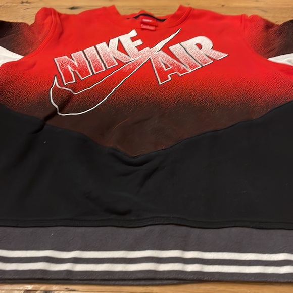 Vintage Nike Red Tag 90's Crewneck Sweatshirt Sz M - Picture 4 of 10